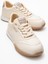 Virto Premium Bej Bağcıklı Kadın Spor Ayakkabı 6