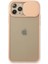 Ieg iPhone 11 Pro Kılıf Palm Buzlu Kamera Sürgülü Silikon - Pembe 1