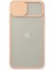 Ieg iPhone 11 Pro Max Kılıf Palm Buzlu Kamera Sürgülü Silikon - Pembe 2