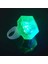 Bfs Kristal Tasarımlı LED Glow Işıklı 3 Modlu Yeşil Yüzük 3.5 x 5 cm 2
