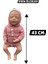 43 cm Aksesuarlı Gerçekçi Bebek %100 Silikon Yumuşak Doku Aksesuarlı Bebek-Soft Yumuşak 4