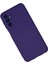 Samsung Galaxy M23 Kılıf Nano Içi Kadife Silikon - Mor 2