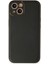 Ieg iPhone 14 Plus Kılıf Coco Deri Silikon Kapak - Siyah 1