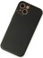 Ieg iPhone 14 Plus Kılıf Coco Deri Silikon Kapak - Siyah 2