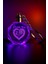 I Love You Forever Tasarımlı Renk Değiştiren Işıklı Kristal Anahtarlık 1