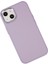 Ieg iPhone 14 Plus Kılıf Asya Deri Silikon - Lila 3