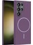 Ieg Samsung Galaxy S24 Ultra Broş Magsafe Kapak - Mor 1