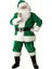 Yeşil Noel Baba Kostümü Yetişkin 5