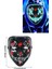Işıklı LED Maske Parti Eğlence Maskesi Hallowen Neon Maske 4