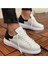 Estrella Premium Erkek Sneaker Beyaz Siyah 6