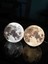 3D Moon Lamp LED Gece Lambası - Dekoratif Ay Lamba 3
