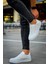 First Edition Premium Erkek Günlük Sneaker Beyaz 7