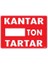 Kantar Ton Tartar Uyarı Levhası 25X35 KOD:1618 1