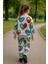 Kız Çocuk Kalp Desenli Pijama Takımı 6-10 Yaş 2