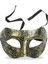 Bfs Altın Eskitme Yüz Maskesi - Antik Tarz Balo Maskesi 4