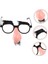 Bfs Eğlenceli Kılık Değiştirme Kaş Bıyık Mizah Gözlüğü 9X13 cm 4
