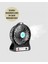 Bfs Şarjlı USB Fan – Masaüstü Mini Vantilatör, Taşınabilir, Işıklı, 3 Kademeli, Sessiz 5