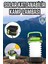 Bfs Güneş Enerjili LED Lamba Kamp Lambası Katlanabilir Lamba USB Şarjlı 1
