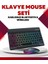 Bfs Bluetooth 5.3 Destekli Şarjlı Taşınabilir Klavye + Mouse Kombinasyonu 2