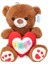 Bfs 4762 Peluş Ayı Kalpli 30 cm 1