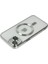 Ieg iPhone 14 Kılıf Kross Magneticsafe Kapak - Gümüş 4