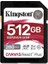 Kingston SDR2V6-512GB Canvas React Plus Sdxc Uhs-Iı 280R-150W U3 V60 For Full Hd-4k Sd Hafıza Kartı 1