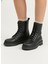 Kadın Postal Bot Kaymaz Termo Taban Suya Dayanıklı Fermuarlı Bağcıklı Tam Kalıp 6