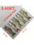 5 Adet Çok Eklemli Suda Hareket Eden Suni Balık Yemi (7 Cm, 8.3 Gr) 1