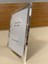 Resim Çerçevesi Yeni Model Metal Kenarlı Pirinç Gümüş 20X25 cm 3