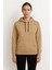 Unisex Bej Kapüşonlu Sweatshirt – Rahat Kalıp, Yumuşak Kumaş, Kanguru Cepli, Günlük & Spor Kullanım 2