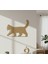 Kedi Çerçevesiz Dekoratif Ahşap Tablo 3