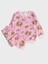 Kız Çocuk Pamuklu Şardonlu Pembe Ayıcık Desenli Uzun Kollu Kışlık Pijama Takımı 1