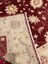 El Dokuma Afgan Uşagı Ziegler Halısı Birinci Sınıf Kalitesi Bordo Renk Ebat 200X150 4