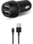 Smartcharger Duo 3.1A Araç Şarj Aleti Çift USB + Micro USB Kablo Siyah 1
