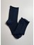 Pamuklu Yumuşak Dokulu Örgü Detaylı Çocuk Çorabı 3'lü Set (9-10 Yaş) 6
