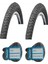 Chaoyang 20 Jant 20X1.75 Bisiklet Dış Lastiği Yol Tipi H-537 x 2 Adet + Panda Iç Lastik Seti 1