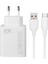 - USB Çıkışlı 67W Hızlı Şarj Adaptörü ve 1m USB To Type-C Kablo Seti 1