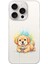 iPhone 16 Pro Max ile Uyumlu Splash Köpek Tasarımlı Slimfit Şeffaf Silikon Kılıf 1