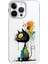 iPhone 14 Pro Max ile Uyumlu Splash Kedi Tasarımlı Slimfit Şeffaf Silikon Kılıf 1