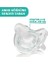 Chicco Physioforma Soft Emzik Silikon 0-6 Ay, Tekli, Şeffaf 3