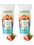 Agarta Doğal Florürsüz Çocuk Diş Macunu Çilekli 75 ml x 2 Adet 2