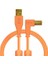 Dj Techtools Chroma Usb-A To B - 1.5mt | Right Angled Neon Orange 2