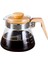 Kahve Çay Sürahisi Ahşap Saplı 600 ml V60'A Uygundur 1