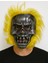 Bfs Wild Skull - Metal Kafatası Sarı Saçlı Iskelet Maske 1