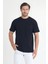 Unisex Bisiklet Yaka Regular Fit Basic % 100 Pamuk T-Shirt 6