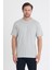 Unisex Bisiklet Yaka Regular Fit Basic % 100 Pamuk T-Shirt 1