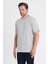 Unisex Bisiklet Yaka Regular Fit Basic % 100 Pamuk T-Shirt 3