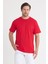 Unisex Bisiklet Yaka Regular Fit Basic % 100 Pamuk T-Shirt 4