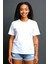Unisex Bisiklet Yaka Regular Fit Basic % 100 Pamuk T-Shirt 6