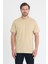 Unisex Bisiklet Yaka Regular Fit Basic % 100 Pamuk T-Shirt 4